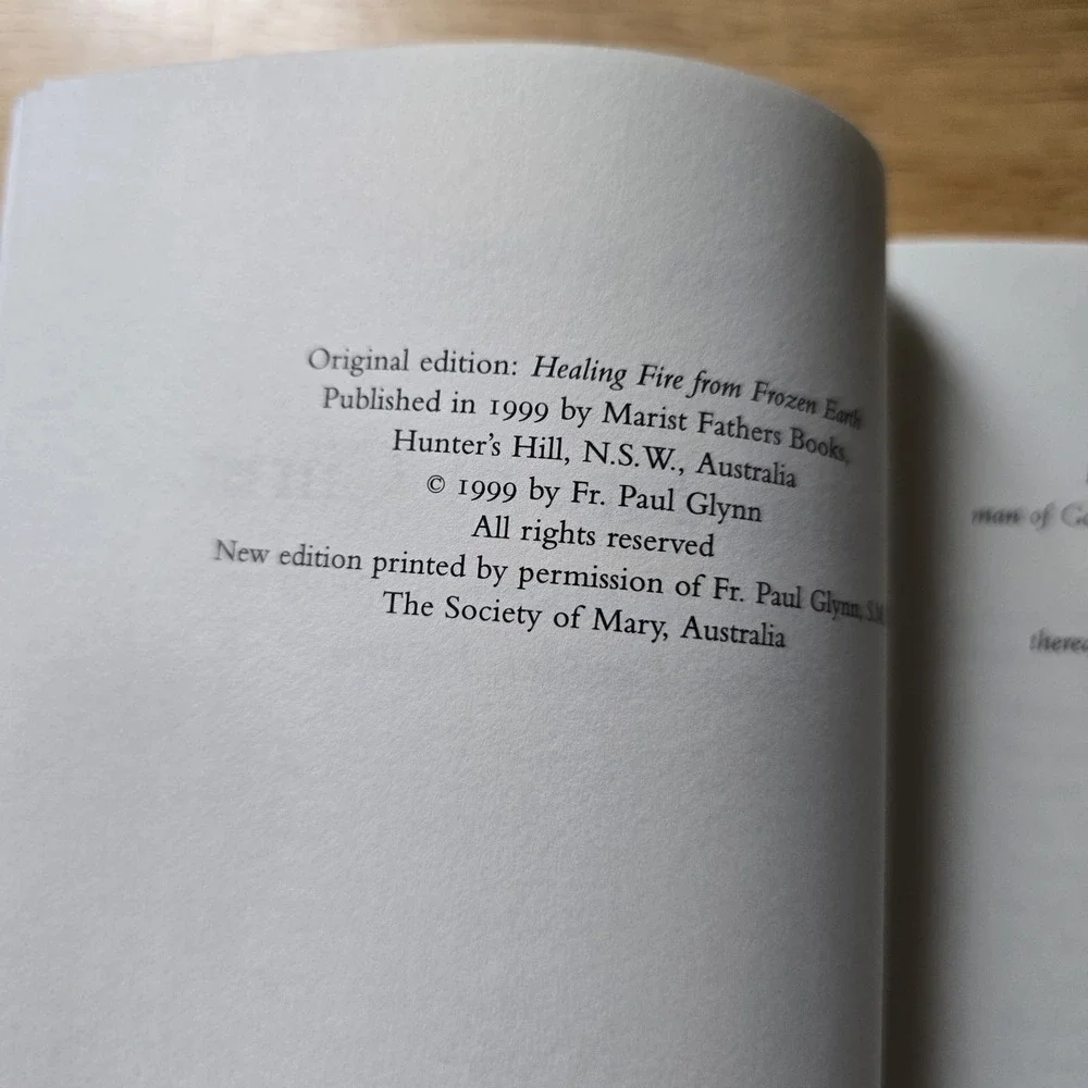 Healing Fire of‎ Christ Paul Glynn Ignatius Press Catholic Book